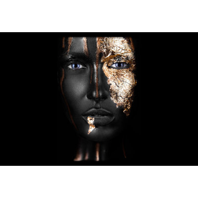 Noir Gold - No Frame Rectangle Print