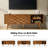 Isabele 63" W Solid and Manufactured Wood TV Stand with Built-In Power Outlets and Cable Management-493000222