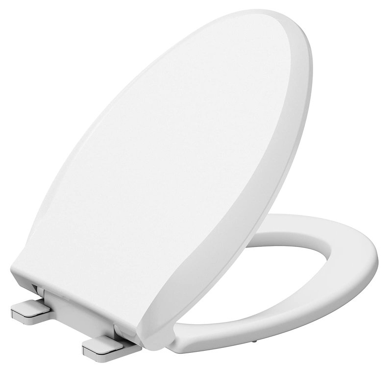 Toilet Seat, Sturdy Elongated Toilet Seat With Soft Close Mechanism - Effortless Installation And Cleaning, White
