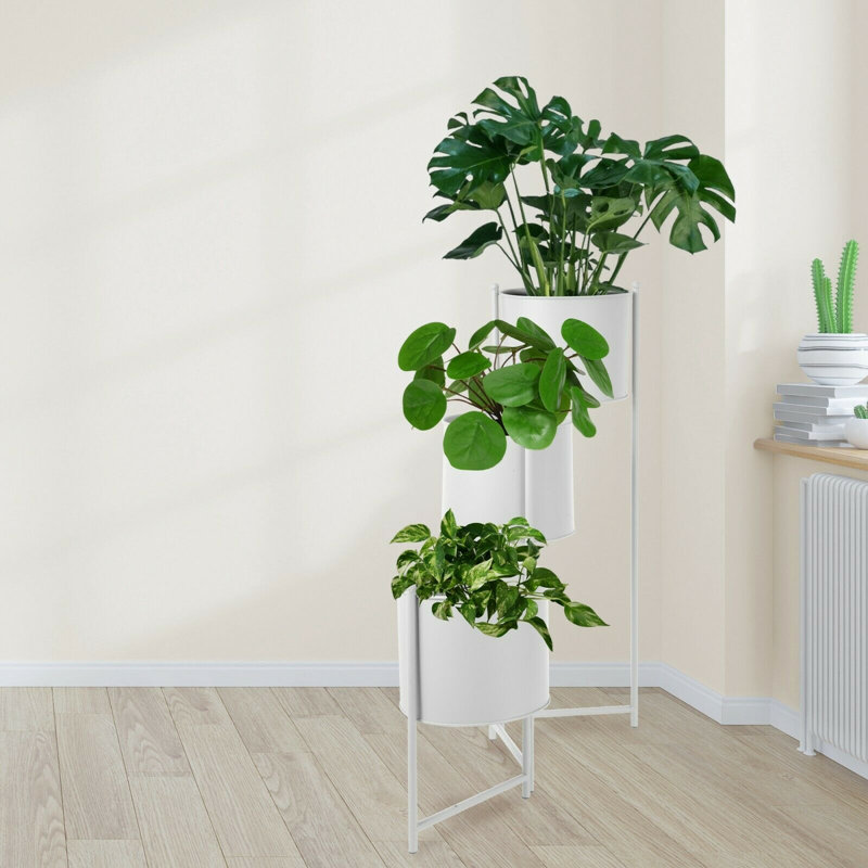 Lefebre Metal Planter Box, White