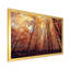 Mystic Yellow Fall Forest III - Art mural sur toile traditionnel-324384087-324384082