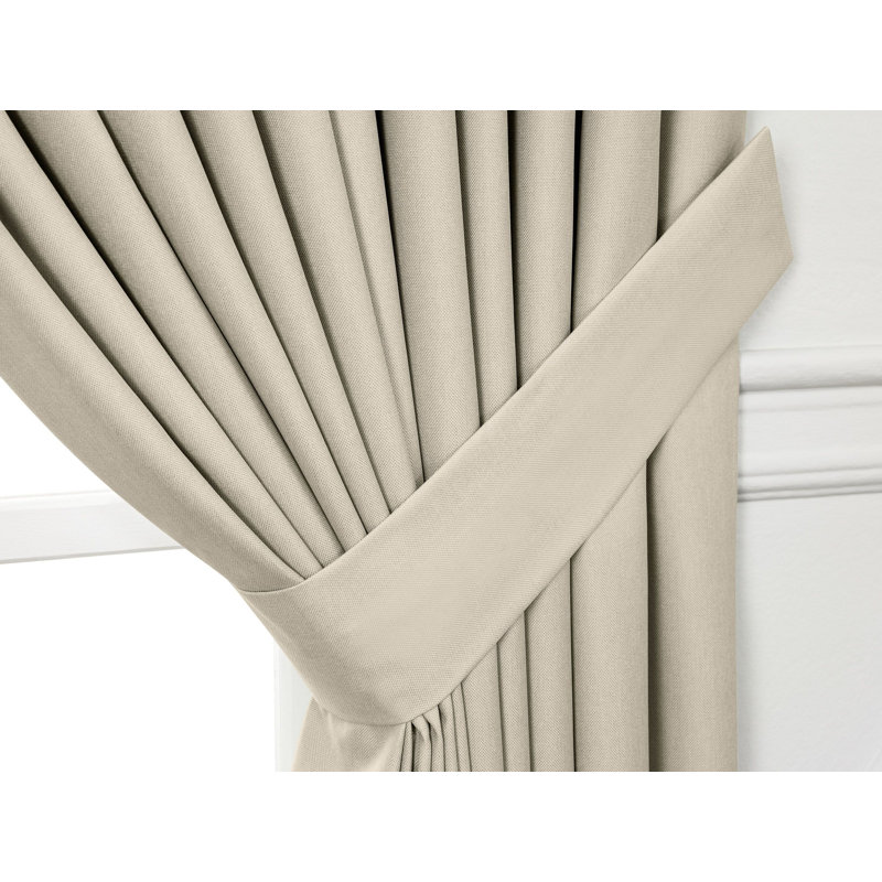 David Semi Sheer Curtain, Gray, 102" x 108"
