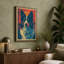 Border Collie Portrait Graphic Art - Wrapped Canvas-1844165333-1844165329