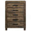 Commode de chambre à 5 tiroirs