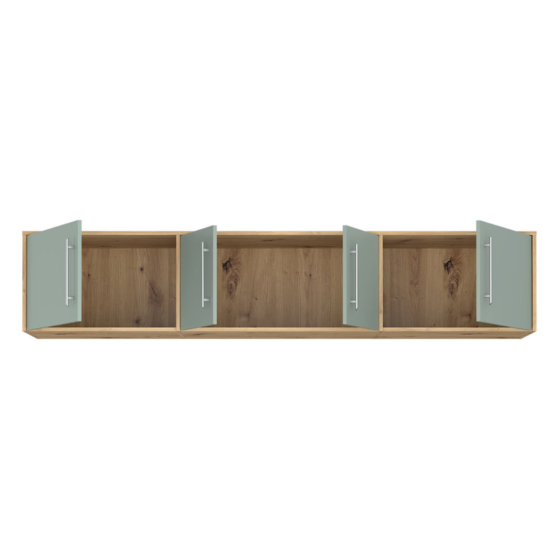Closet System, Oak/Sage