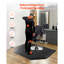 Salon Mat for Hair Stylist 4 x 5 FT Hexagon Salon Chair Mat 1/2-inch Thick