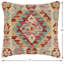 Oreiller rustique en kilim tissé à la main Caballer - 17 po x 18 po Rustic-283029680-283029664