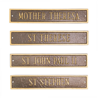 Rectangle Wall Plaque