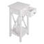 Drusilla 27cm W Manufactured Wood Bedside Table-1959315000