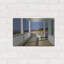 Beachcrest Home ™ «Porch 2» par Zhen-Huan Lu, art mural en métal-958293837
