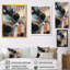 Reproduction d'art sur toile en marbre noir et or marbré-96272042-96272044
