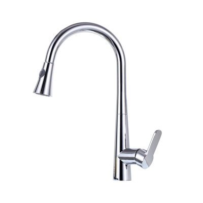 Single Handle Pull Down Kitchen Faucet