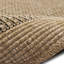 Tapis d'intérieur / extérieur brun / noir en polypropylène 3 pi 3 po x 4 pi 11 po Bordy-1681904783