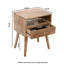 Saephan Solid Wood End Table