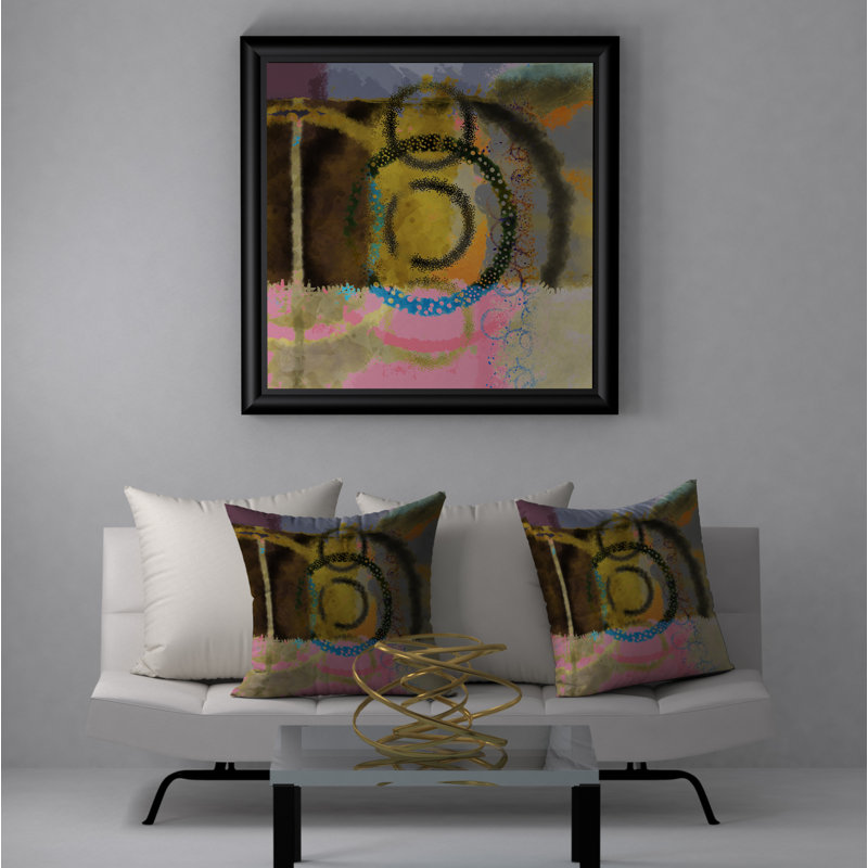  Housse et insert de coussin carré Simple Fizz, 18" x 18"