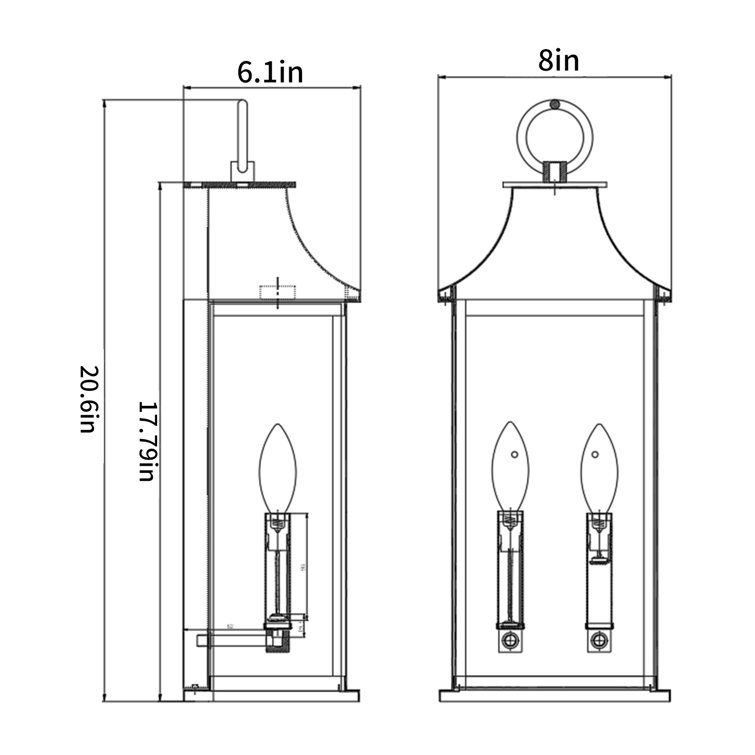 Lark Manor Sona Aluminum Wall Light & Reviews