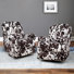 Fauteuil inclinable manuel à bascule pivotant floral 27,2 po Julien