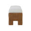 Banc de bout avec rangement Kaari