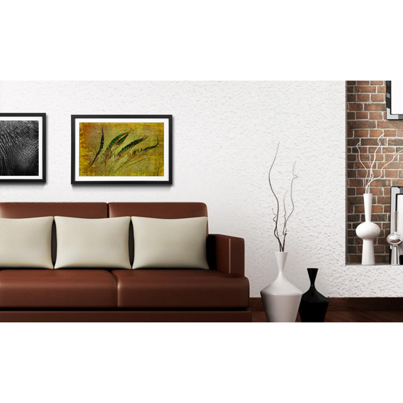 Streetart Weightless - Single Picture Frame Print, 64cm H x 84cm W x 2.2cm D