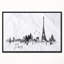 Paysage urbain «Paris with Eiffel Silhouette», peinture-35123764-35123755