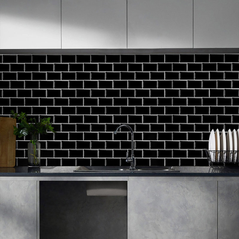 10Pcs Peel and Stick 2.5mm Backsplash Tiles