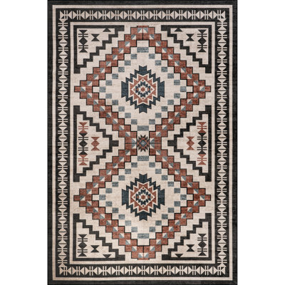 Trico SplashGuard Southwestern Machine Washable Area Rug