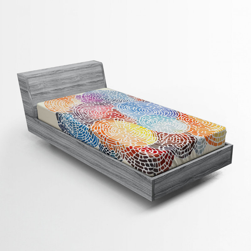 Drap-housse en mosaïque, Drap-housse simple TG