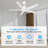2pcs 44-inch Ceiling Fan-1817334644-1817334647