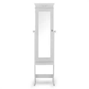 Wood Floor Mirror
