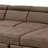 U Shaped Sleeper Sofa, 121 inch Overisze - 2 in 1 Pull Out Bed with Double Storage Chaise for Living Room