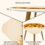 Ensemble de 2 tables basses gigognes Triangle