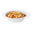 Bols à dessert ronds jetables en plastique blanc uni (15 cl) - 120 bols
