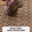 Paillasson d'intérieur, paillasson d'intérieur à poils courts, tapis d'entrée antidérapants pour l'intérieur, tapis de bienvenue Dirt Trapper, 17,7 po x 30 po-126172081-126172083
