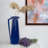 Witold Sapphire Blue Short Ceramic Pitcher