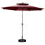 Base de parasol autoportante en plastique