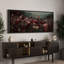 Impression sur toile encadrée très sombre Moody-397736453-397736450