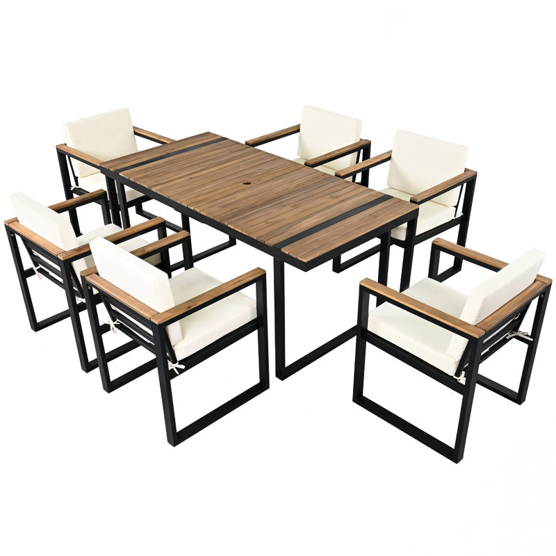 Patio Dining Sets, Beige