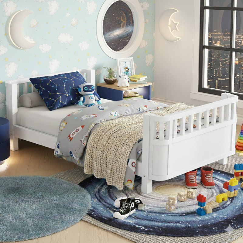 Lit plateforme en bois pour enfants