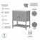 Keyunta Single Bathroom Vanity with Ceramic Top with Mirror