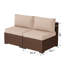 Wicker Outdoor Patio Sofa-637663216