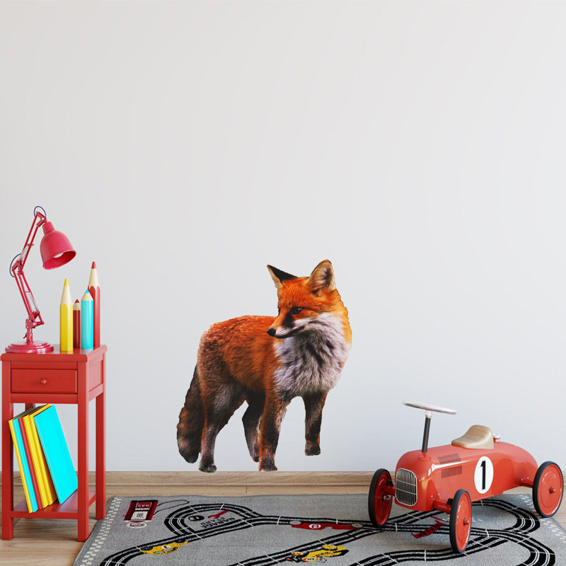 Huseman Animals Wall Sticker / Decal, 36" H x 24" W x 0.01" D