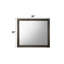 Miroir à finition chêne gris