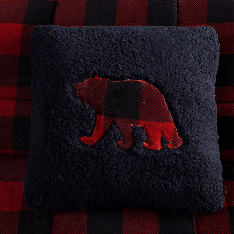 Édredon avec une sensation de luxe pour un sommeil confortable, Édredon double, 2 taies décoratives et 1 coussin