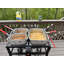 Double chariot de friteuse 18 pintes