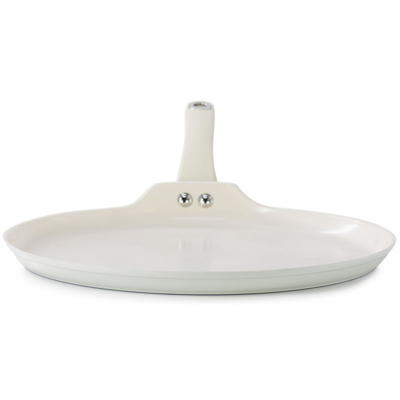 Non-Stick Aluminum Griddle, Ivory