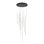 12 - Light LED Pendant