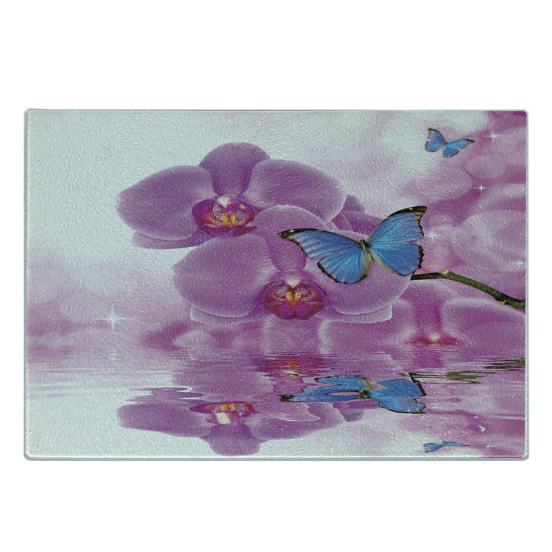 Planche à découper en verre trempé Ambesonne