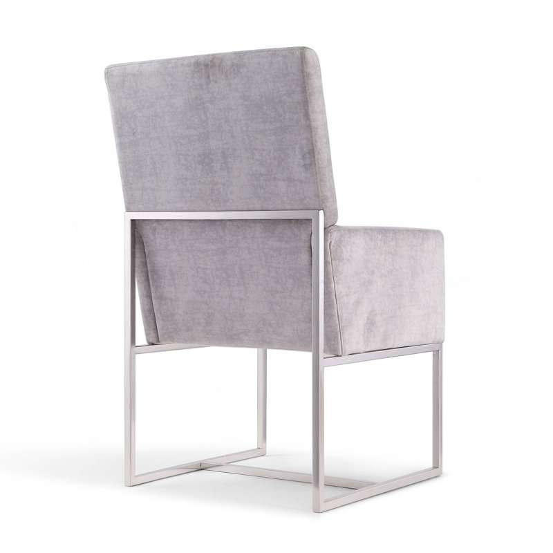 Chaise de salle à manger grise, Gris