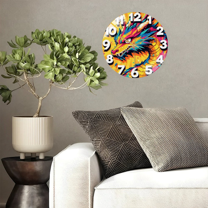Horloge murale 12 po