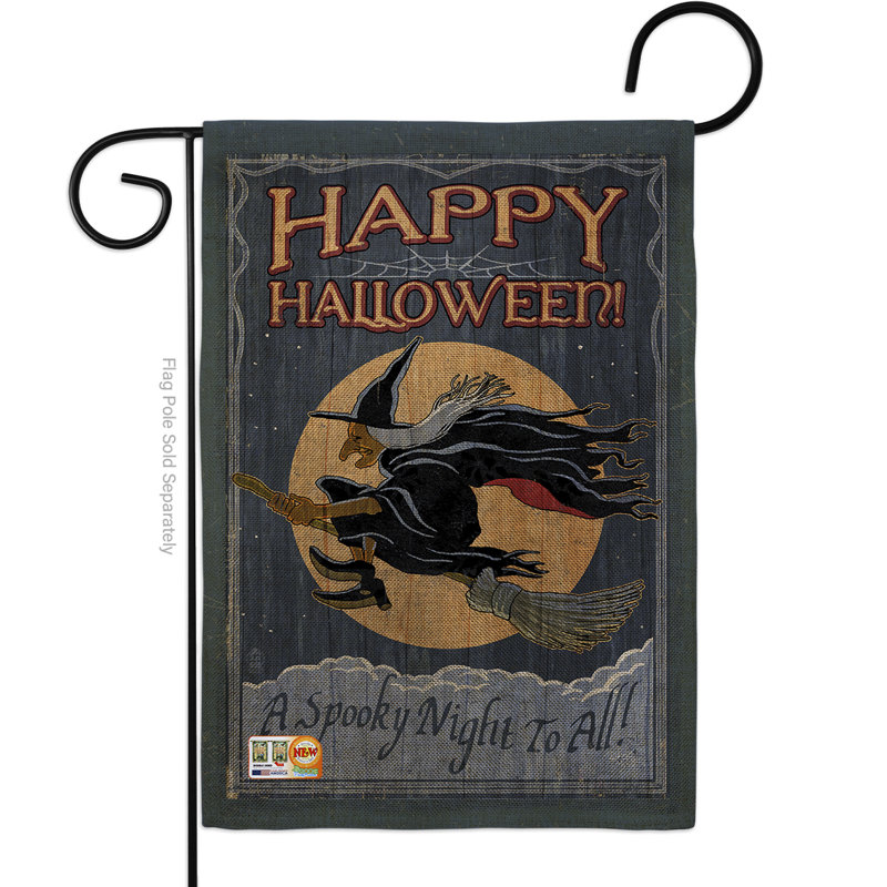 Double Sided 18.5'' H x 13'' W Polyester Garden Flag